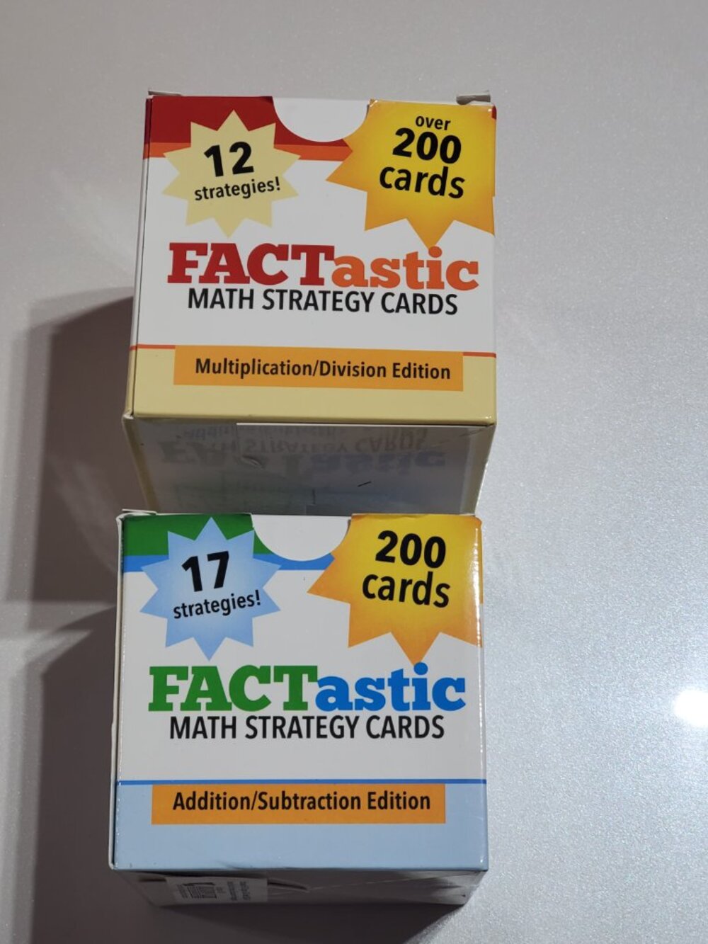 FACTastic Math Strategy Cards Mult/Div & Add/Subtract Set - Picture 8 of 8